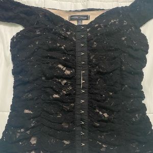 Black nice shirt Like new never used